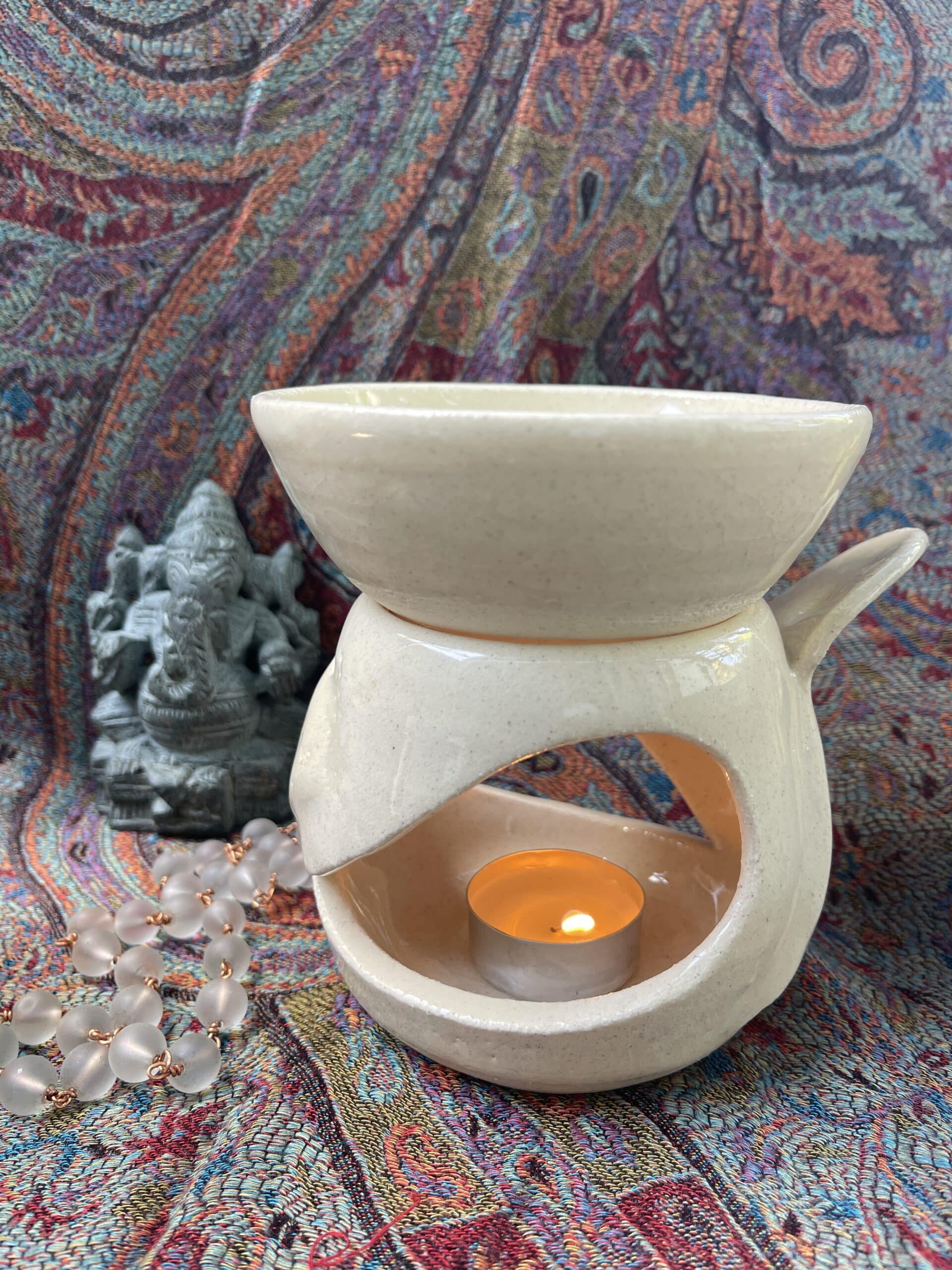 Handmade Oil Warmer for Abhyanga